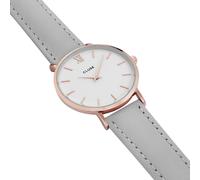 Montre Femme CLUSE en Cuir Gris Etanche
