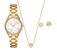 Montre Femme + Collier + Boucles d'oreilles MICHAEL KORS LAURYN MK4849SET Acier
