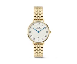 Montre femme Daniel Wellington Petite 28 Roman Numerals Date 5-Link YG DorÃ© TU