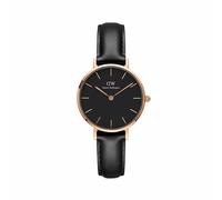 Montre - DANIEL WELLINGTON - DW00100224 - Noir - Élégante - Bracelet en cuir