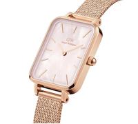 Montre Femme DANIEL WELLINGTON QUADRO en Acier Rose