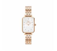 Montre femme Daniel Wellington Quadro Lumine - white/rose gold - 20x26 mm