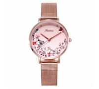 Montre femme - De luxe - Camélia - étanche - quartz