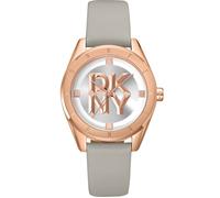 Dkny Chambers Midi 34 Mm Woman Watch Orange Femme