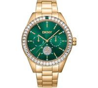 Dkny Nolita Multi Glitz 40 Mm Woman Watch Doré Femme
