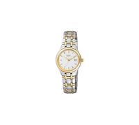 Citizen Montre femme EW1264-50A Quartz analogique solaire Bracelet acier inoxydable multicolore