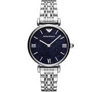 Montre Femme - Emporio Armani - Analogique - Bracelet Acier Inoxydable - Argenté - Gris - Quartz