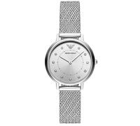 Montre Femme - Emporio Armani - AR11128 - Acier inoxydable - Étanchéité 3 Atm - Cadran argenté