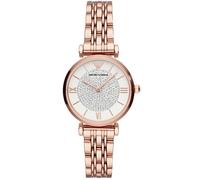Montre Femme - Emporio Armani - AR11244 - Cadran avec accents de diamant - Acier inoxydable - Rose Gold