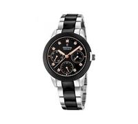 Montre Femme - Festina - 20497 - Analogique - Céramique et Acier - Noir avec Swarovski