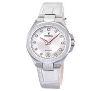 Montre Femme - F20701/1 - Acier Inoxydable - Étanchéité 5 ATM - Cadran Argent - Affichage Analogique