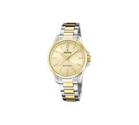 Montre Femme FESTINA - Acier Bicolore Etanche - Energie Solaire - Verre Mineral