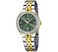 Montre Femme - FESTINA - F16868/4 - Acier Inoxydable 316L - Bracelet Acier - Couleur Verte