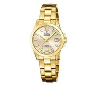 Montre femme - FESTINA - F20050/2 - Acier doré - Étanchéité 10 ATM - Quartz Swiss Made