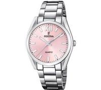 Festina Montre pour Femme F20622/2 Boyfriend Boîtier en Acier Inoxydable Gris Bracelet en Acier Inoxydable Gris