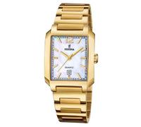Festina Montre pour Femme F20680/2 on The Square Boîtier en Acier Inoxydable Doré Bracelet en Acier Inoxydable Doré
