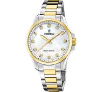 Montre Femme FESTINA SOLAR ENERGY en Acier Bicolore