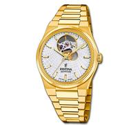 Montre Femme Festina Swiss Made Montre Bracelet Acier Doré UF20064/1