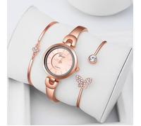 Montre Femme - FESTIVUS - Quartz - Acier Inoxydable - Imperméable 30m - Or Rose