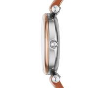 Montre Femme FOSSIL en Cuir Marron Etanche