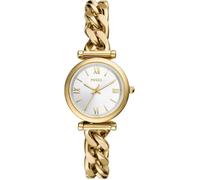 Montre Femme Fossil ES5329 - Acier inoxydable Doré - Cadran Rouge - Etanche 5 ATM