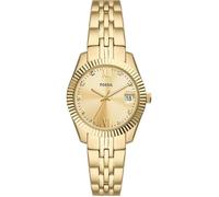 Fossil Scarlette Montre pour femmes, mouvement à quartz, bracelet en acier inoxydable ou en cuir