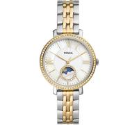 Fossil Jacqueline Montre pour femmes, mouvement multifonctionnel avec bracelet en acier inoxydable ou en cuir
