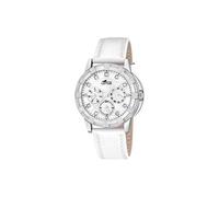 Montre Femme Lotus En Cuir Blanc Blanc