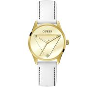 Montre Femme GUESS EMBLEM GW0399L1 Cuir Blanc d'Or
