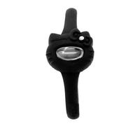 HK7123L-02 Watch HELLO KITTY Natural Rubber Black Black Woman