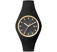 Ice-Watch - ICE glitter Black - Montre noire pour femme avec bracelet en silicone - 001356 (Medium)
