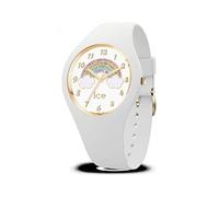 ICE-WATCH - Ice Fantasia Rainbow White - Montre Blanche pour Fille avec Bracelet en Silicone - 017889 (Small)