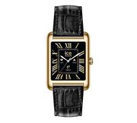 ICE-WATCH - Ice Smart TKS 2.0 Gold Black Croco - Montre connectée dorée pour Femme avec Bracelet en Cuir - 025285 (1,41 Pouces)