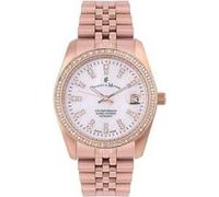 Jacques Du Manoir Femmes Analogique Quartz Suisse Montre avec Bracelet en Acier Inoxydable NROP.15