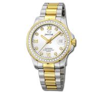 Montre Femme Jaguar Analogique Mode J893/1 En Acier Inoxydable Argent Or UJ893/1