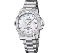 Jaguar Montre Femme J870/1 Boîtier blanc 34 mm Bracelet acier