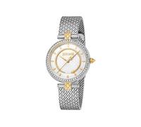 Just Cavalli Femmes Analogique Quartz Montre avec Bracelet en Acier Inoxydable JC1L240M0055