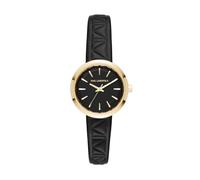 Montre Femme - KARL LAGERFELD - KL1610 - Cuir Noir - Quartz Analogique - Étanche 3 ATM