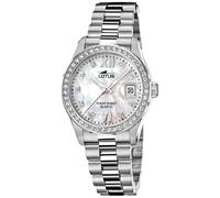 Lotus Montre Femme Freedom 18933/1 Acier 316L Argenté Quartz Cadran Nacre 10 ATM Calendrier