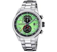 Montre FESTINA pour Homme F20694/3 Timeless Chronograph Boîtier en Acier Inoxydable Gris Bracelet en Acier Inoxydable Gris