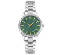 Montre Femme - Métropolitain 017G671 - Cadran Vert - Bracelet Acier Argenté - Étanchéité 5 ATM