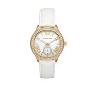 Montre femme - Michael Kors - MK4818 - Acier inoxydable - Cuir doré - Étanchéité 5 ATM