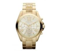 Montre femme Michael Kors MK5722 en acier inoxydable doré rose, chronographe avec cristaux, étanche 50 m
