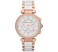 Montre Femme - Michael Kors - MK5774 - Cadran Blanc - Acier Inoxydable - Chronographe