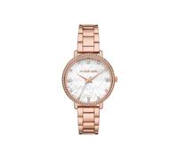 Montre Pyper de Michael Kors à trois aiguilles en alliage doré rose pour femme, MK4594