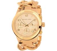 Montre Femme - MICHAEL KORS - Quartz Chronographe - Bracelet Chaîne Doré - Etanche 5 ATM