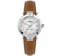 Montre Femme - Michel Herbelin - 1658/89GO - Automatique - Cuir Noir - 4 Diamants