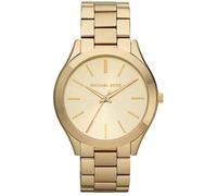 Montre femme - MKORS - SLIM RUNWAY MK3179 - Doré - Ronde - Quartz Analogique