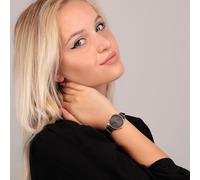 Montre Femme OUI&ME BICHETTE en Cuir Noir