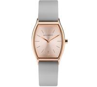 Montre Femme - PAUL HEWITT - Modern Edge Line - Cuir Gris - Étanchéité 5 ATM - Verre Saphir